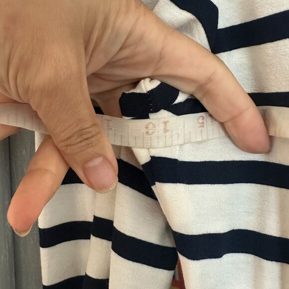 Torn by Ronny Kobo Dress Striped Jersey Knit Bodycon Dress Size Small - Picture 9 of 11